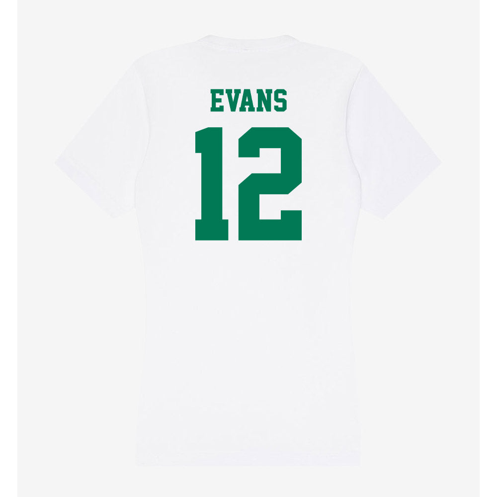 Norfolk State - NCAA Football : Aaron Evans - Women's V-Neck T-Shirt-1