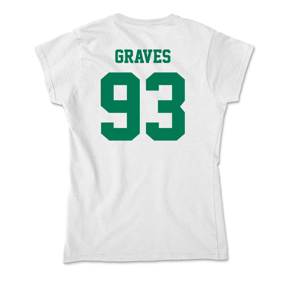 Norfolk State - NCAA Football : Jaylen Graves - Soft Style Women’s T-Shirt-1