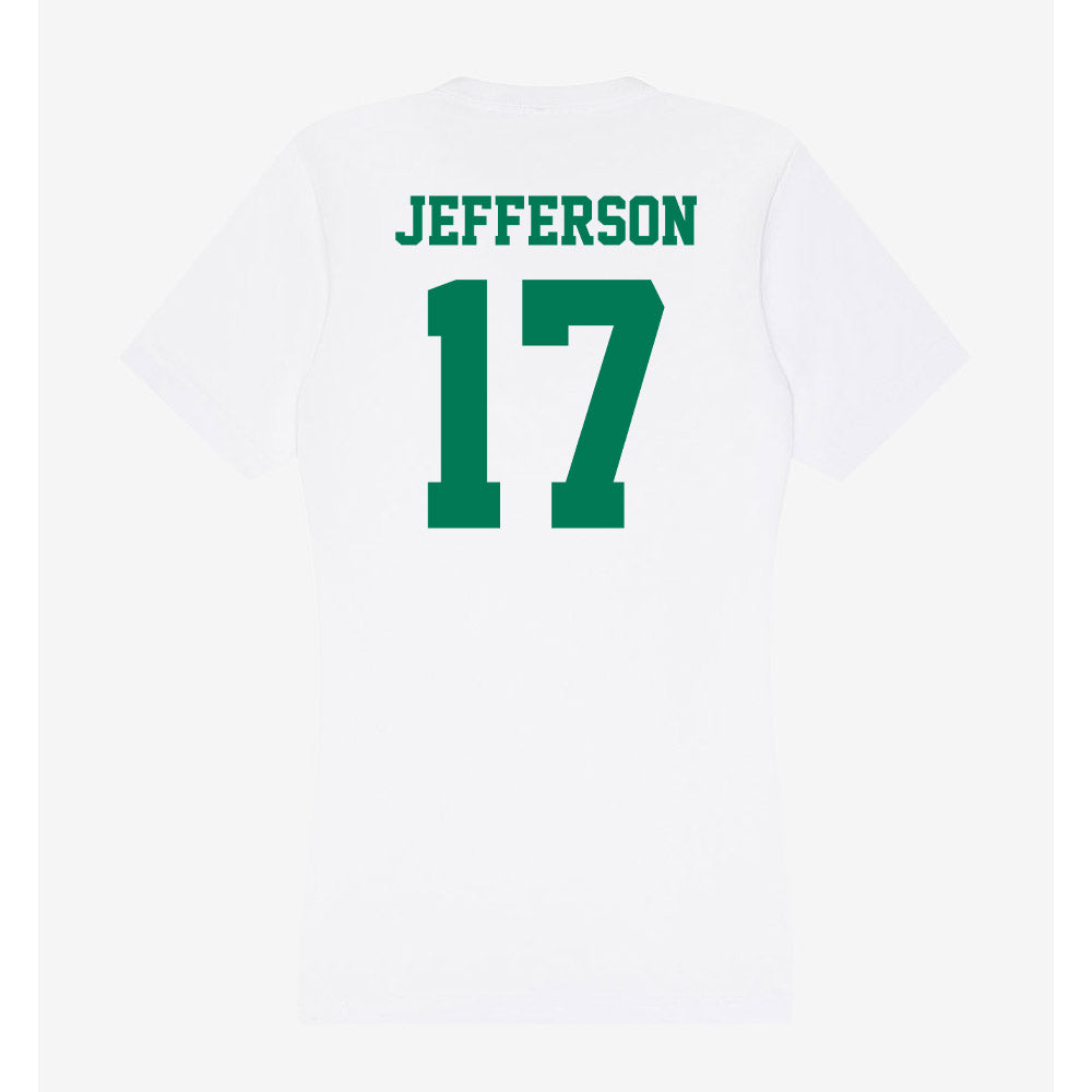 Norfolk State - NCAA Baseball : Emmett Jefferson - Women's V-Neck T-Shirt-1