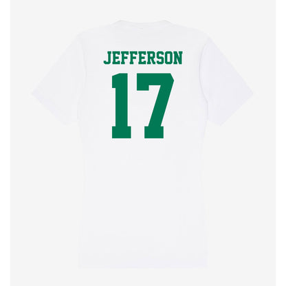 Norfolk State - NCAA Baseball : Emmett Jefferson - Women's V-Neck T-Shirt-1