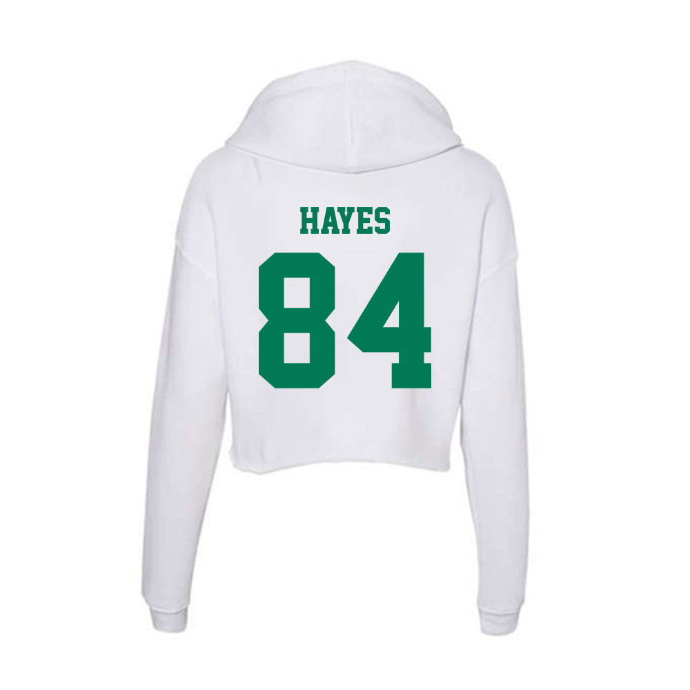 Norfolk State - NCAA Football : Benjamin Hayes - Women's Crop Fleece Hooded Sweatshirt-1