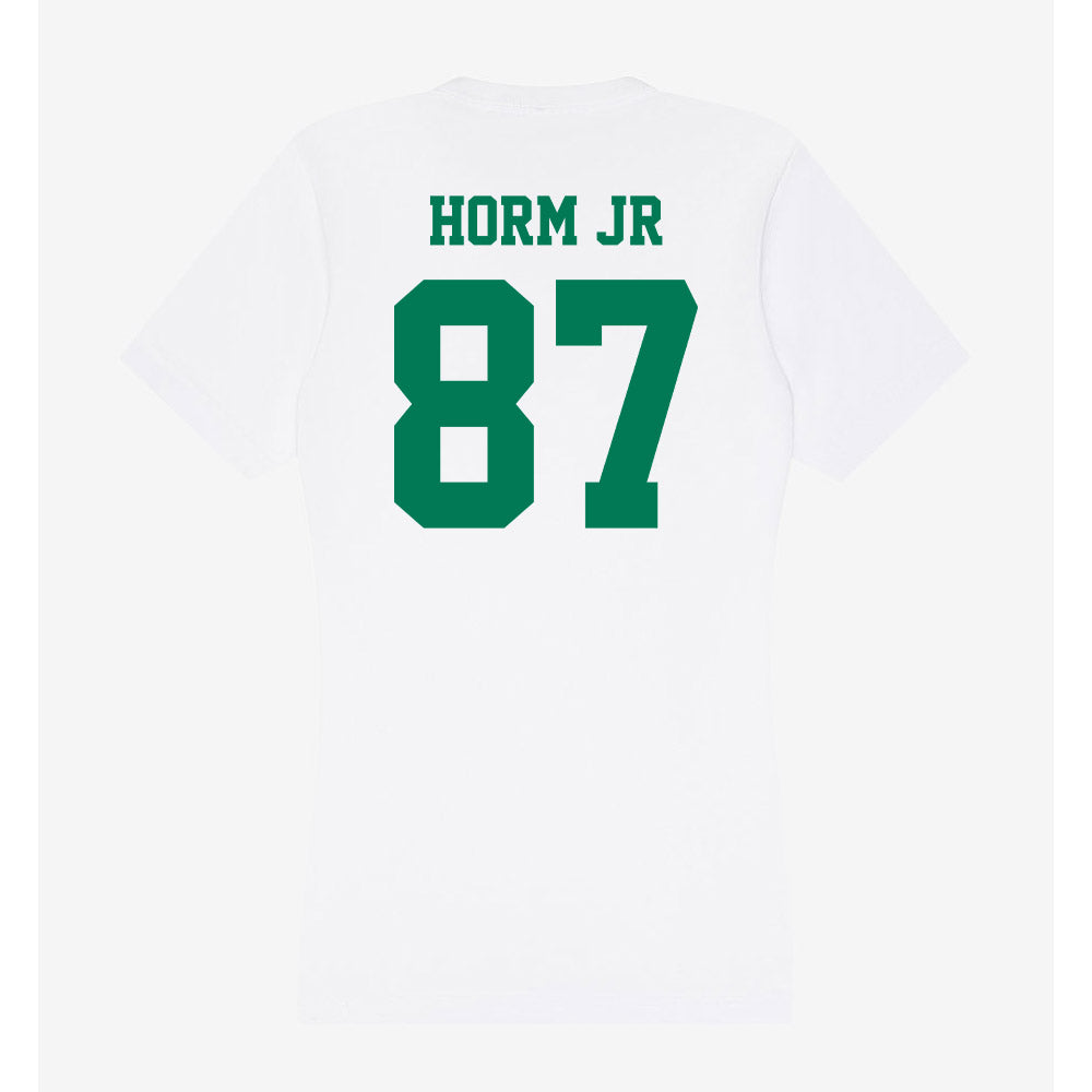 Norfolk State - NCAA Football : Jordan Horm jr - Women's V-Neck T-Shirt-1