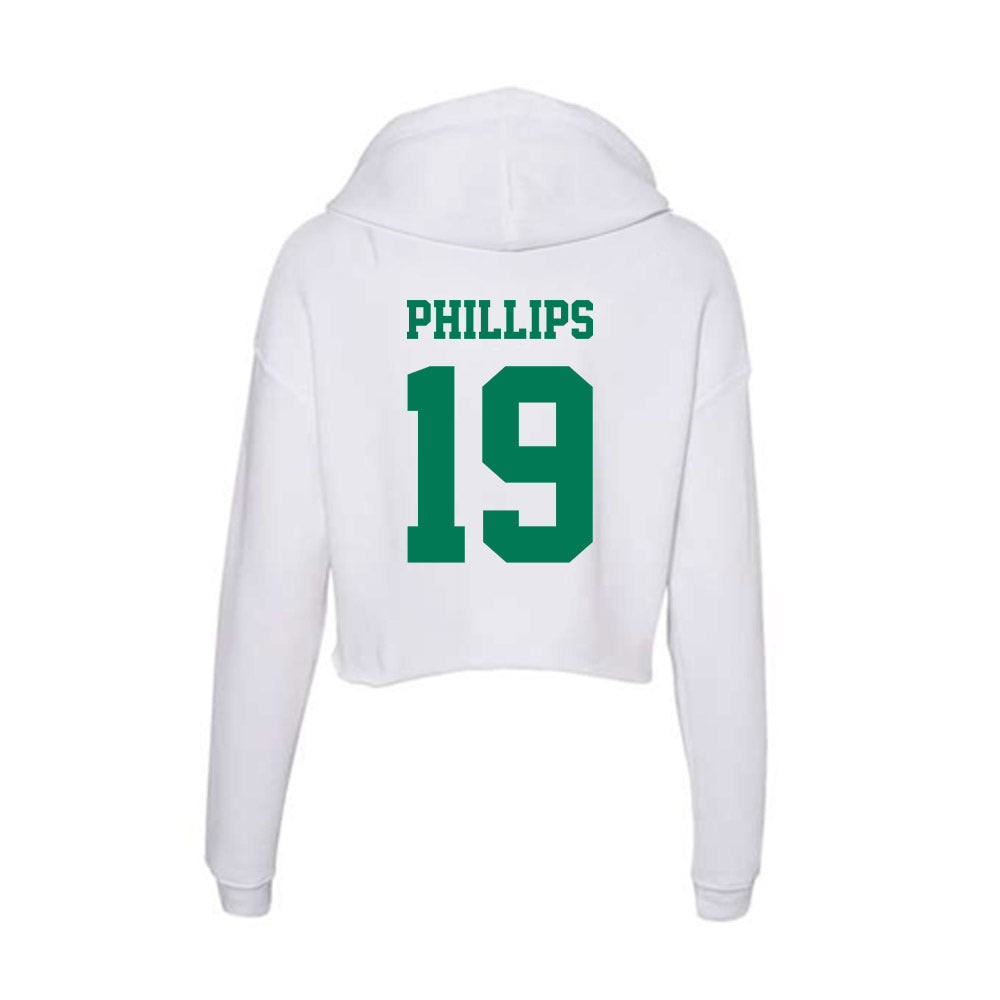Norfolk State - NCAA Women's Volleyball : Kailia Phillips - Women's Crop Fleece Hoodie-1