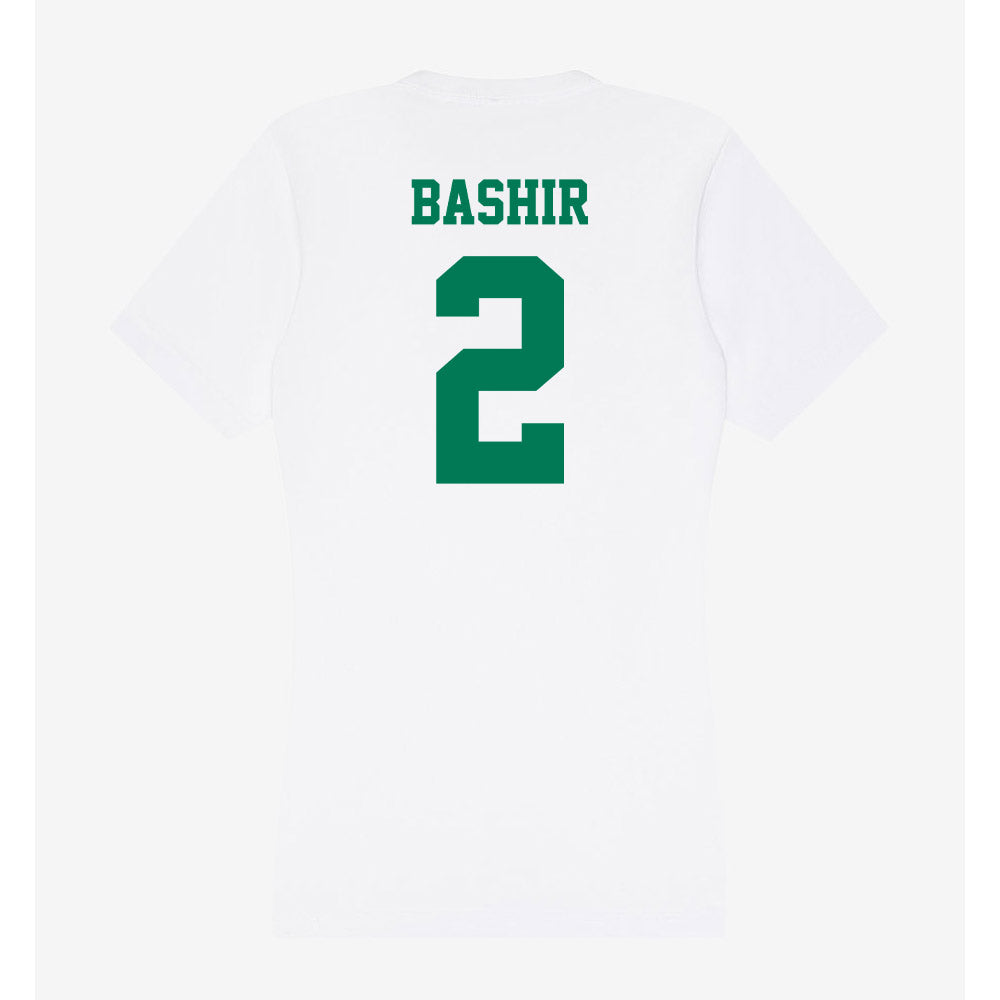 Norfolk State - NCAA Football : Nasir Bashir - Women's V-Neck T-Shirt-1