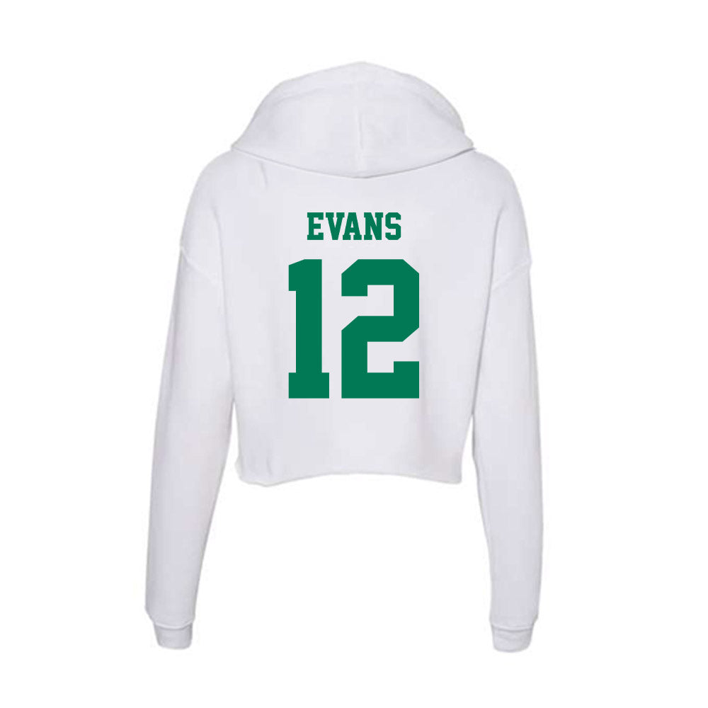 Norfolk State - NCAA Football : Aaron Evans - Women's Crop Fleece Hoodie-1