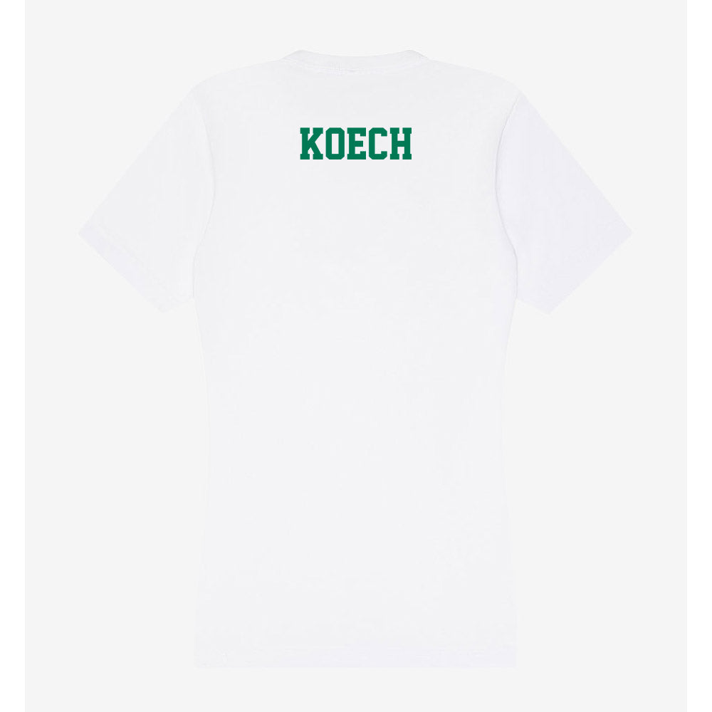 Norfolk State - NCAA Women's Cross Country : Sonia Koech - Women's V-Neck T-Shirt-1