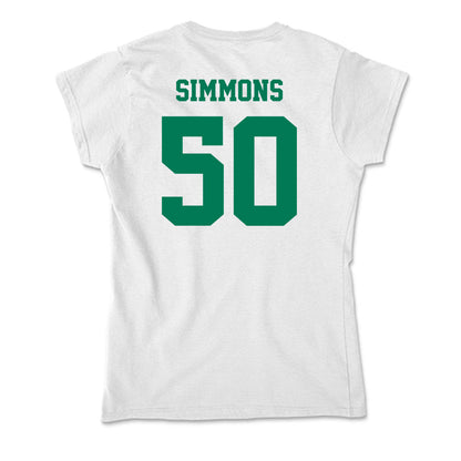Norfolk State - NCAA Football : Damarion Simmons - Soft Style Women’s T-Shirt-1