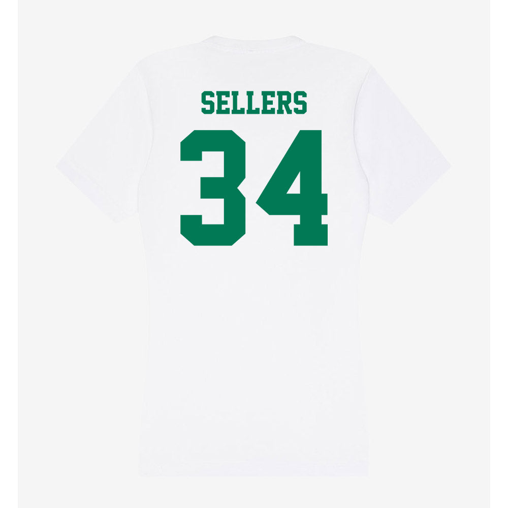 Norfolk State - NCAA Baseball : Ryan Sellers - Women's V-Neck T-Shirt-1
