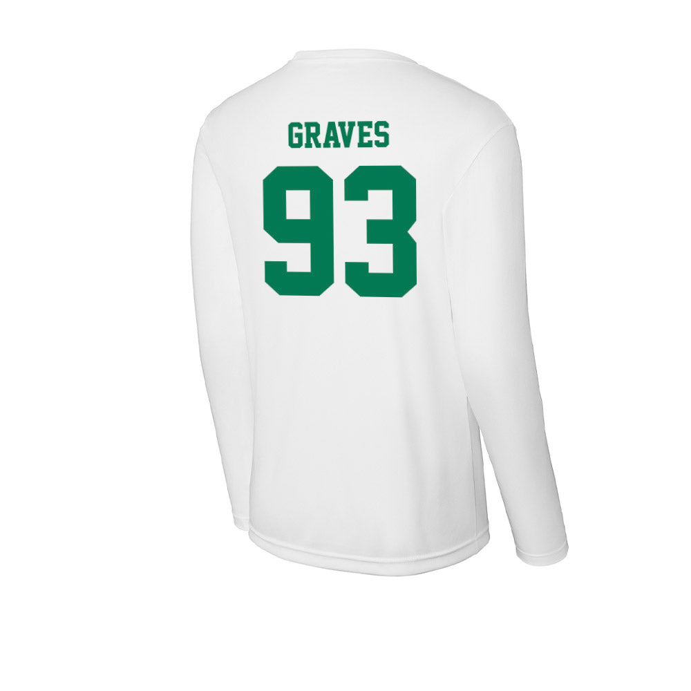 Norfolk State - NCAA Football : Jaylen Graves - Activewear Long Sleeve T-Shirt-1