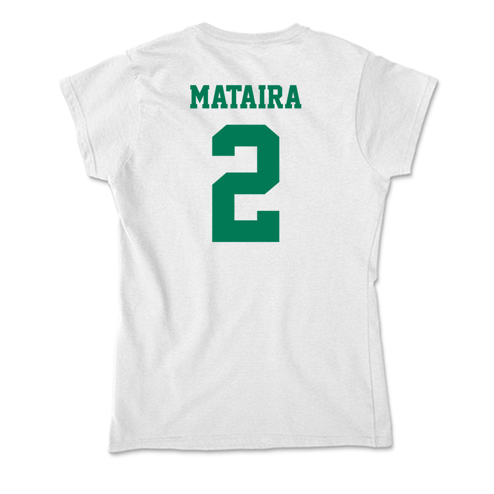 Norfolk State - NCAA Women's Volleyball : Jasmine Mataira - Soft Style Women’s T-Shirt-1