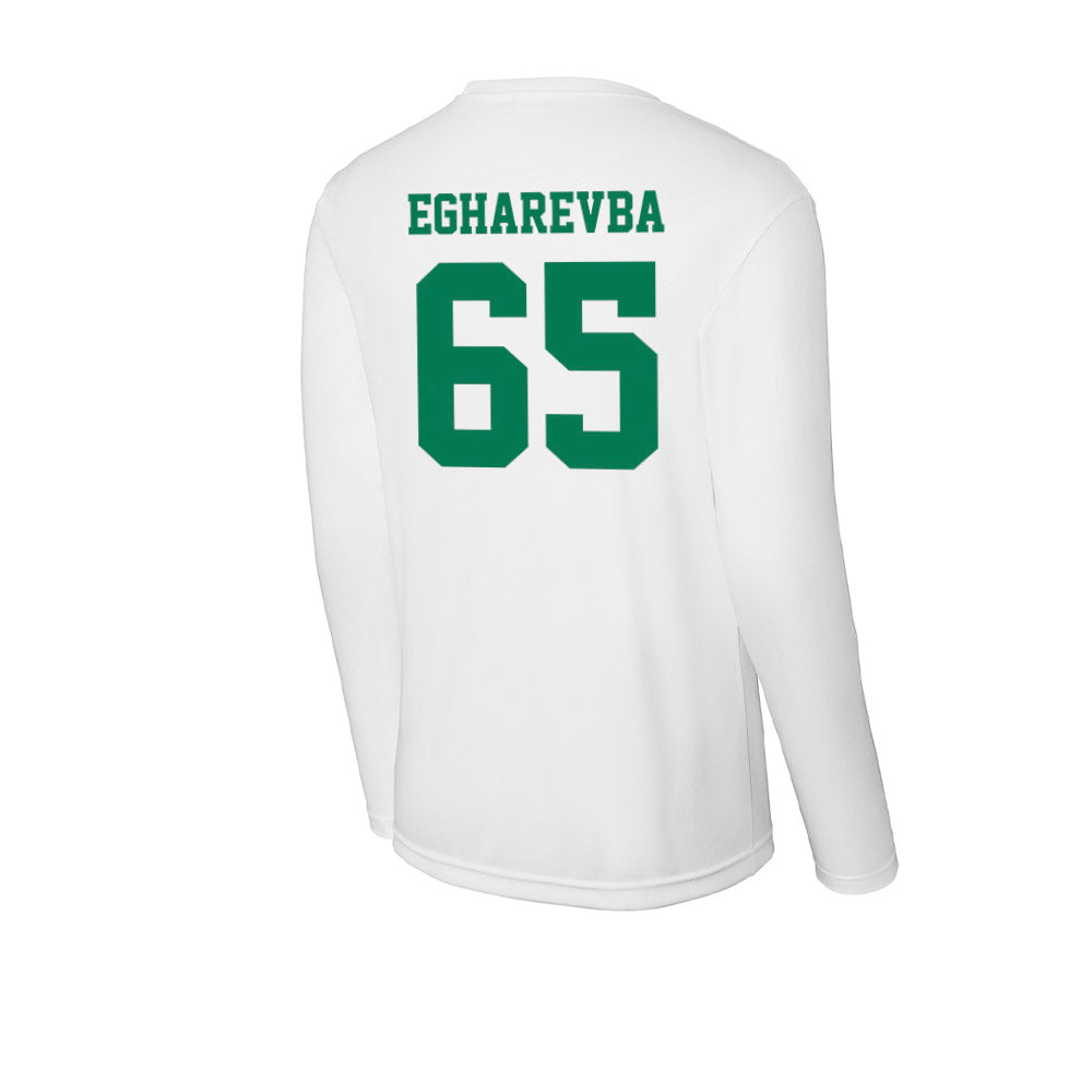 Norfolk State - NCAA Football : Samuel Egharevba - Activewear Long Sleeve T-Shirt-1