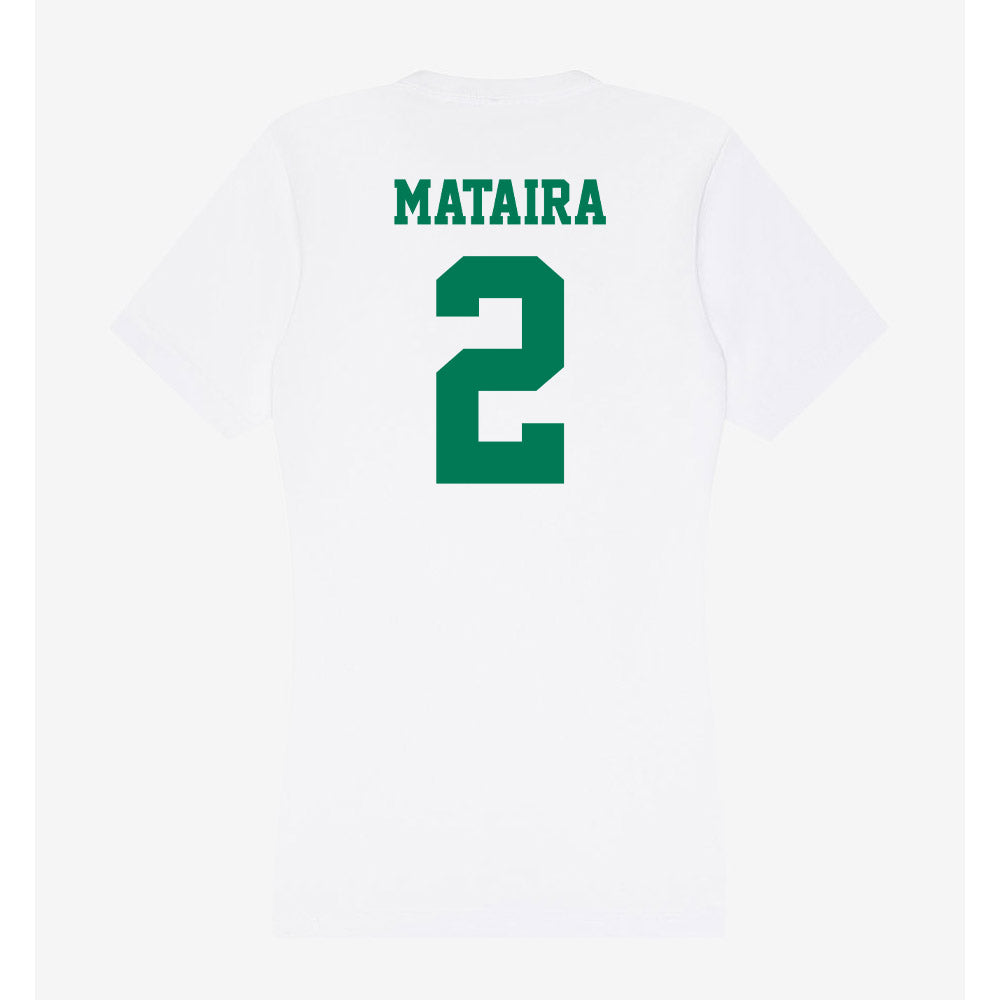 Norfolk State - NCAA Women's Volleyball : Jasmine Mataira - Women's V-Neck T-Shirt-1