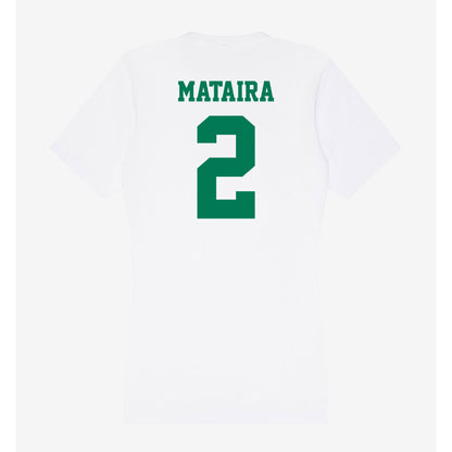 Norfolk State - NCAA Women's Volleyball : Jasmine Mataira - Women's V-Neck T-Shirt-1