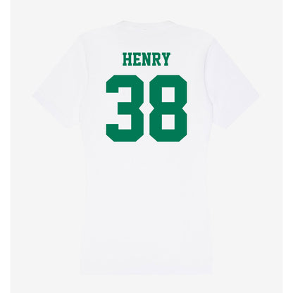 Norfolk State - NCAA Football : Christian Henry - Women's V-Neck T-Shirt-1