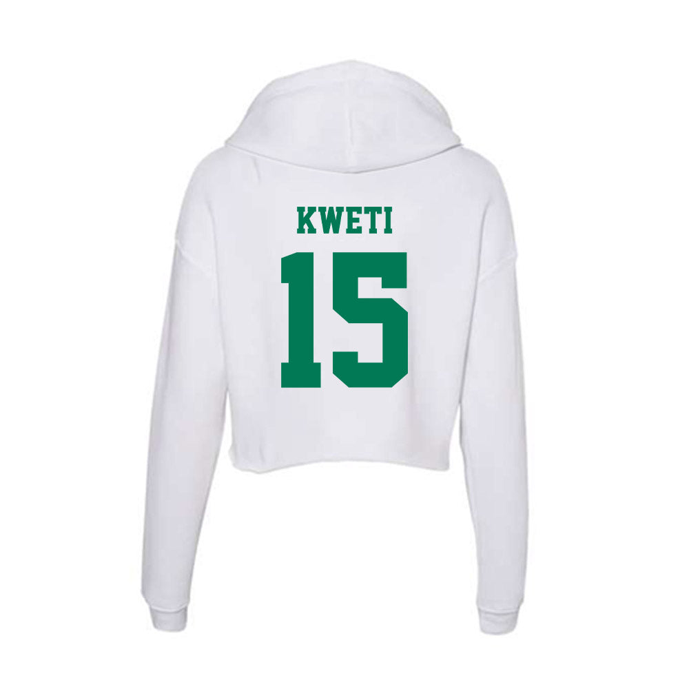 Norfolk State - NCAA Women's Basketball : Carmen Kweti - Women's Crop Fleece Hoodie-1