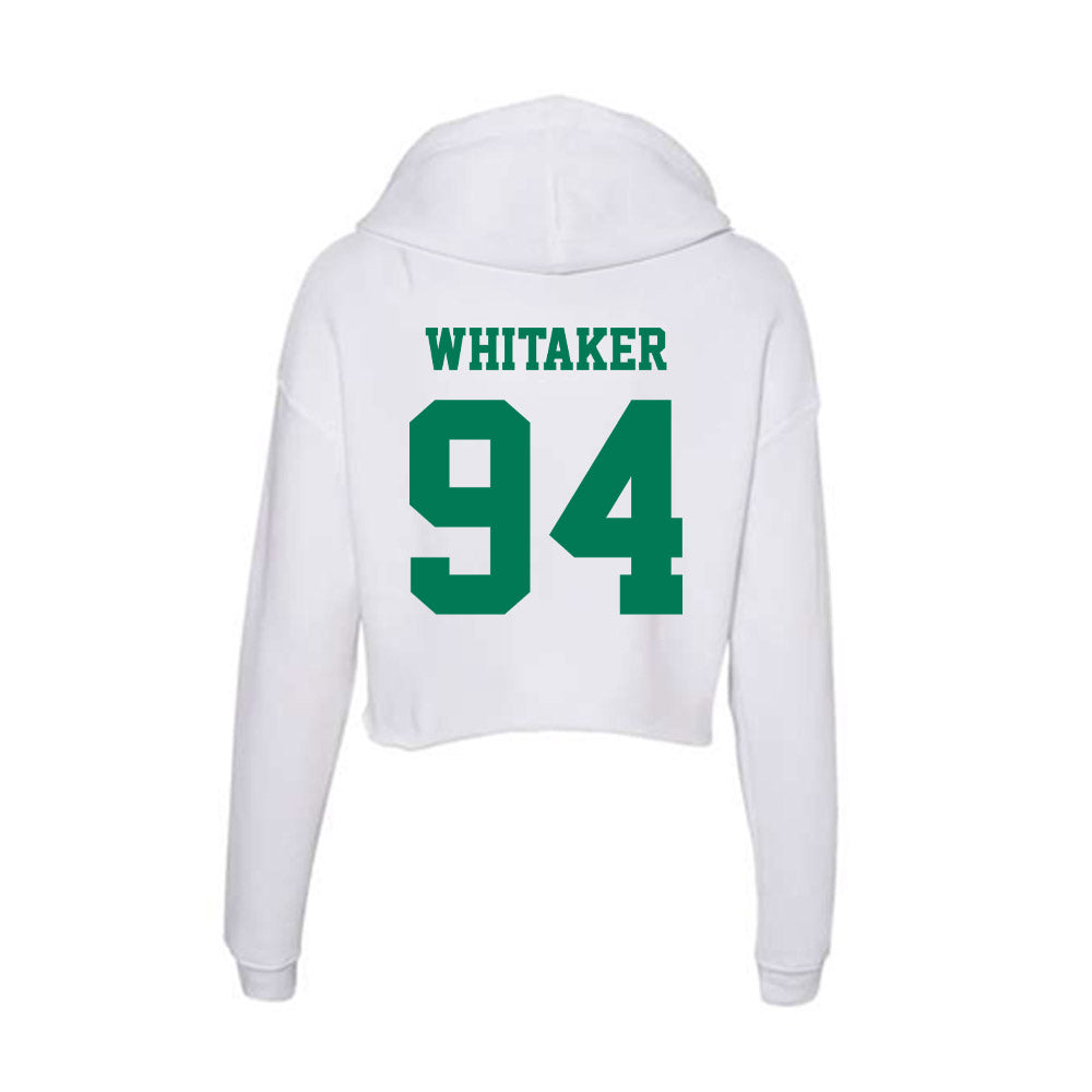 Norfolk State - NCAA Football : Jayden Whitaker - Women's Crop Fleece Hoodie-1