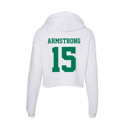 Norfolk State - NCAA Women's Volleyball : Erin Armstrong - Women's Crop Fleece Hoodie-1