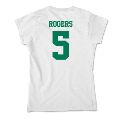 Norfolk State - NCAA Women's Basketball : Iyanna Rogers - Soft Style Women’s T-Shirt-1