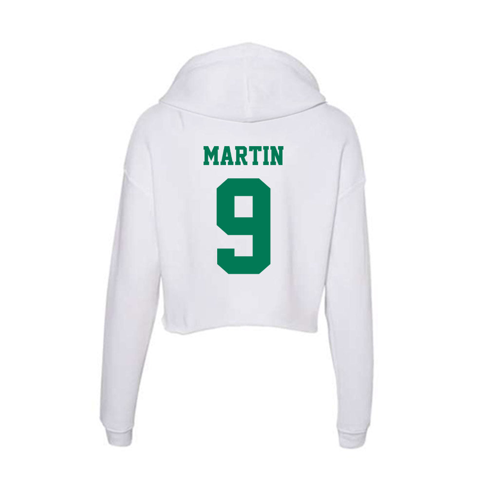 Norfolk State - NCAA Football : Javontay Martin - Women's Crop Fleece Hoodie-1