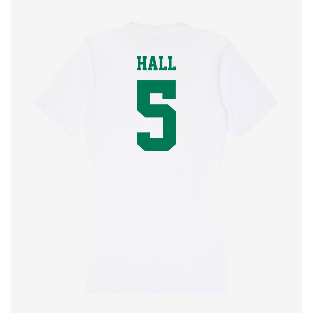 Norfolk State - NCAA Football : Stephon Hall - Women's V-Neck T-Shirt-1