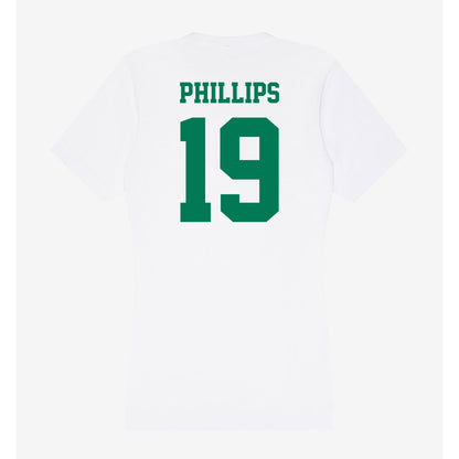 Norfolk State - NCAA Women's Volleyball : Kailia Phillips - Women's V-Neck T-Shirt-1
