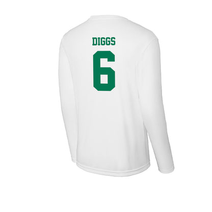 Norfolk State - NCAA Football : Keontae Diggs - Activewear Long Sleeve T-Shirt-1