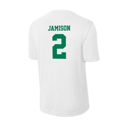 Norfolk State - NCAA Men's Basketball : Elijah Jamison - Activewear T-Shirt-1