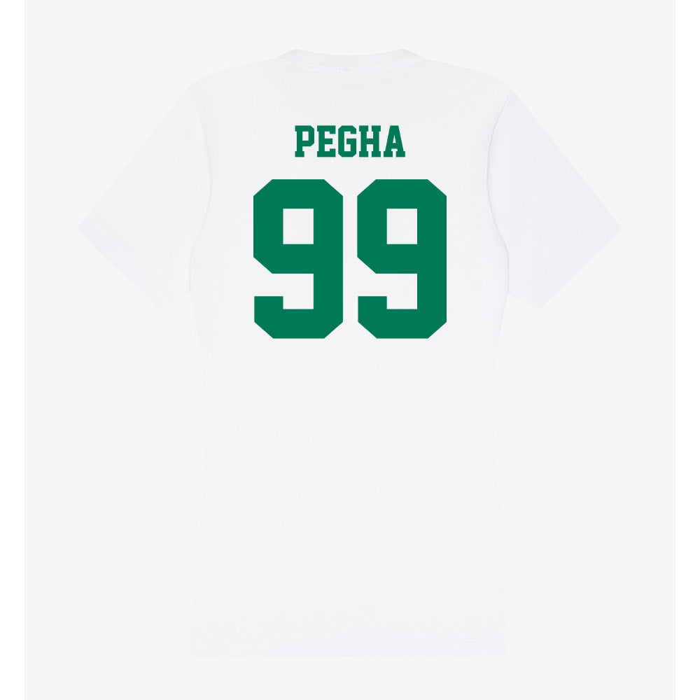 Norfolk State - NCAA Football : Jaco Pegha - Women's V-Neck T-Shirt-1