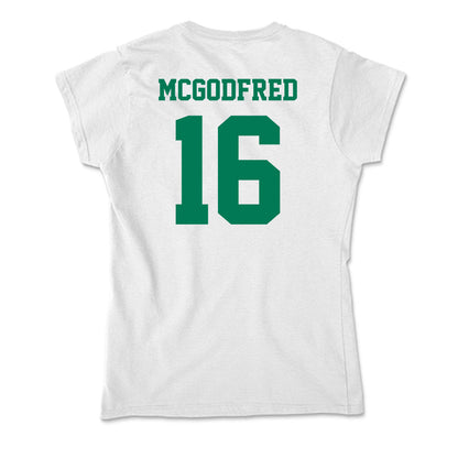 Norfolk State - NCAA Football : Mayoy McGodfred - Soft Style Women’s T-Shirt-1