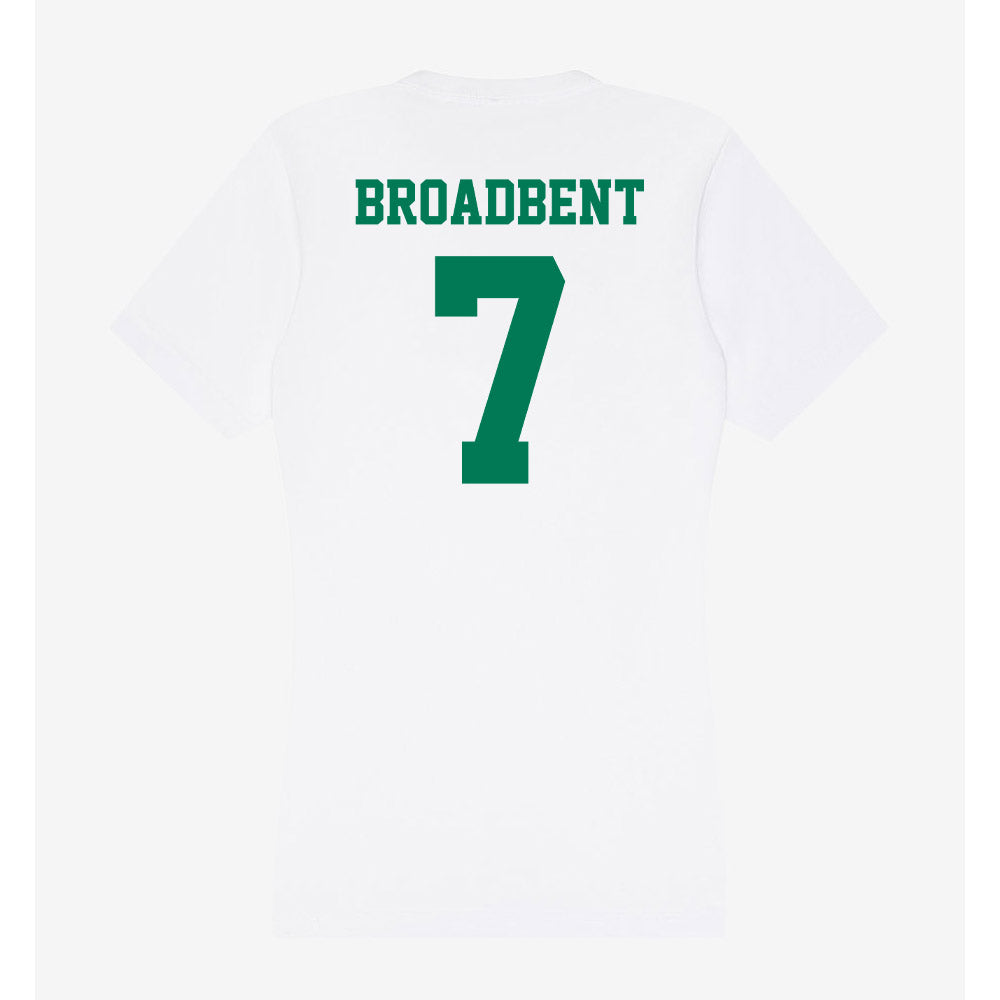 Norfolk State - NCAA Football : Kaleb Broadbent - Women's V-Neck T-Shirt-1