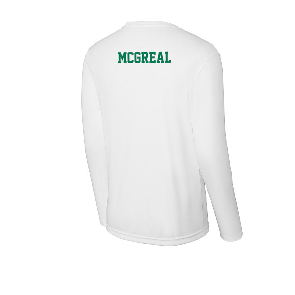 Norfolk State - NCAA Men's Track & Field : Xavier Mcgreal - Activewear Long Sleeve T-Shirt-1