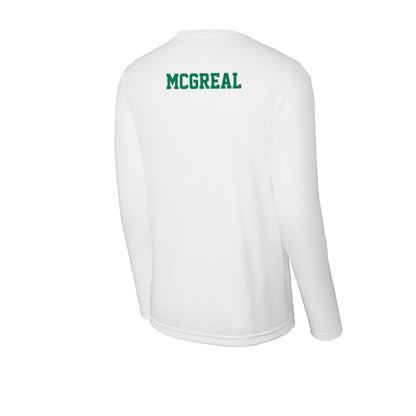 Norfolk State - NCAA Men's Track & Field : Xavier Mcgreal - Activewear Long Sleeve T-Shirt-1