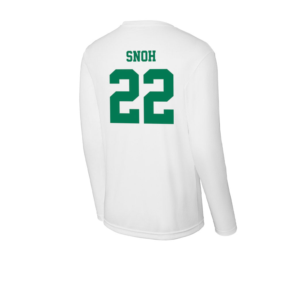 Norfolk State - NCAA Baseball : Nyenati Snoh - Activewear Long Sleeve T-Shirt-1