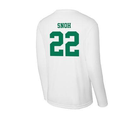 Norfolk State - NCAA Baseball : Nyenati Snoh - Activewear Long Sleeve T-Shirt-1