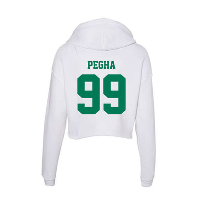 Norfolk State - NCAA Football : Jaco Pegha - Women's Crop Fleece Hoodie-1