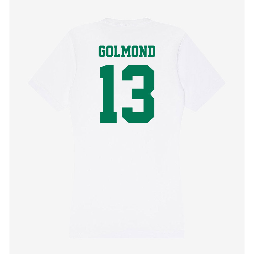 Norfolk State - NCAA Football : DaJean Golmond - Women's V-Neck T-Shirt-1