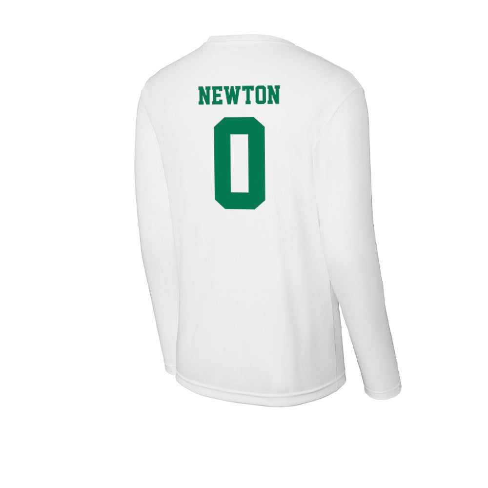 Norfolk State - NCAA Men's Basketball : Aye Newton - Activewear Long Sleeve T-Shirt-1