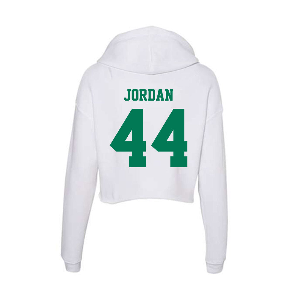 Norfolk State - NCAA Football : Devin Jordan - Women's Crop Fleece Hoodie-1