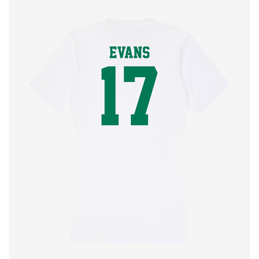 Norfolk State - NCAA Football : Aaron Evans - Women's V-Neck T-Shirt-1