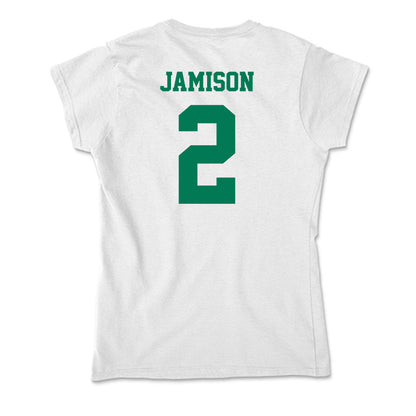 Norfolk State - NCAA Men's Basketball : Elijah Jamison - Soft Style Women’s T-Shirt-1