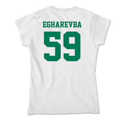 Norfolk State - NCAA Football : Samuel Egharevba - Soft Style Women’s T-Shirt-1