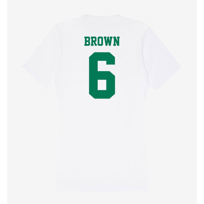 Norfolk State - NCAA Football : Jihad Brown - Women's V-Neck T-Shirt-1
