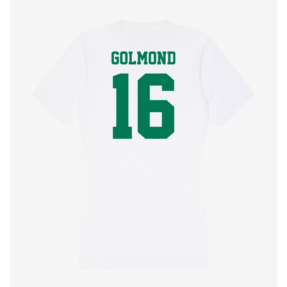 Norfolk State - NCAA Football : DaSean Golmond - Women's V-Neck T-Shirt-1