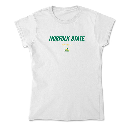 Norfolk State - NCAA Football : DaJean Golmond - Soft Style Women’s T-Shirt-0