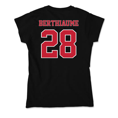 UW River Falls - NCAA Women's Lacrosse : Natasha Berthiaume - Soft Style Women’s T-Shirt-1