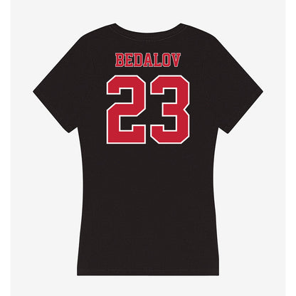 UW River Falls - NCAA Football : Brandon Bedalov - Women's V-Neck T-Shirt-1