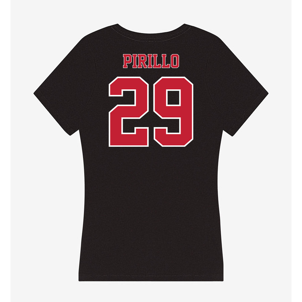 UW River Falls - NCAA Men's Soccer : Daniel Pirillo - Women's V-Neck T-Shirt-1