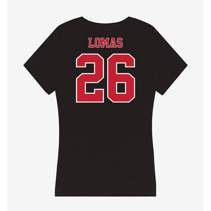 UW River Falls - NCAA Baseball : Caydon Lomas - Women's V-Neck T-Shirt-1