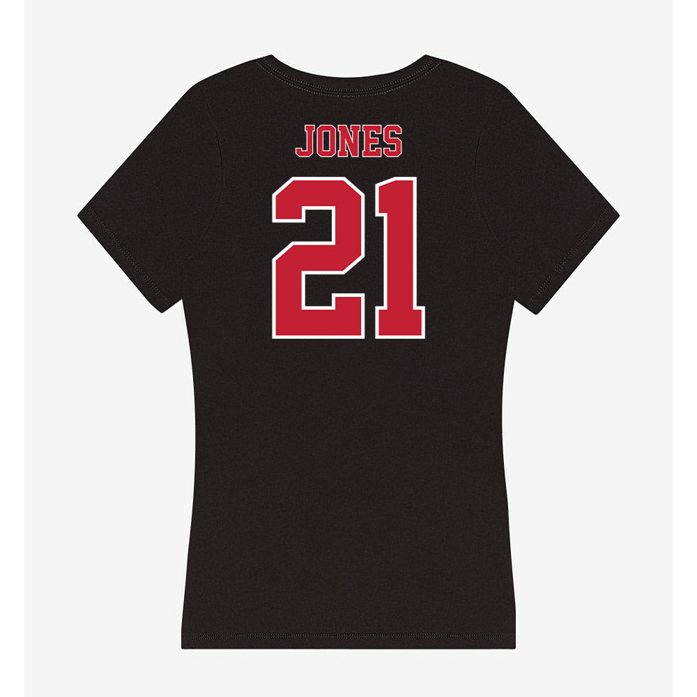 UW River Falls - NCAA Football : Braden Jones - Women's V-Neck T-Shirt-1