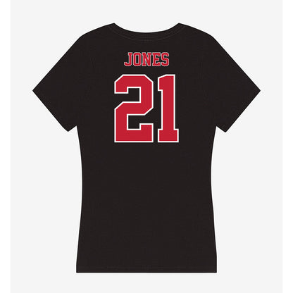 UW River Falls - NCAA Football : Braden Jones - Women's V-Neck T-Shirt-1